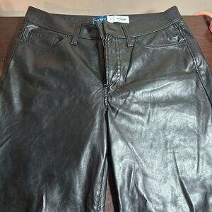 Old Navy Faux Leather OG Loose High rise pants